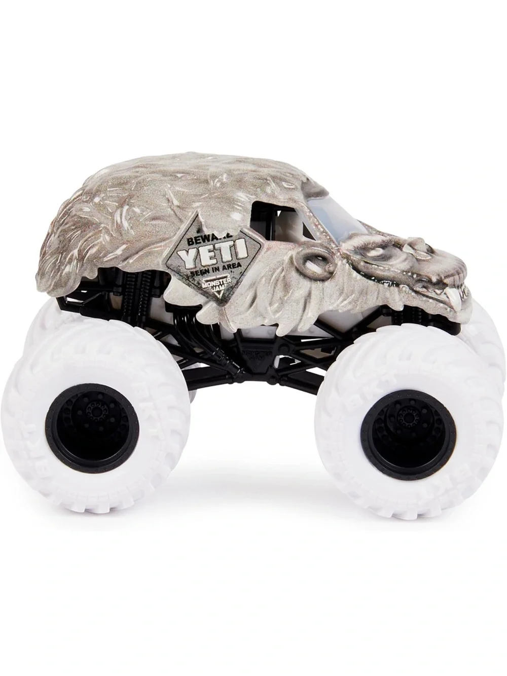 Monster truck Dragon vs Yeti Monster Truck 2-Pack - White